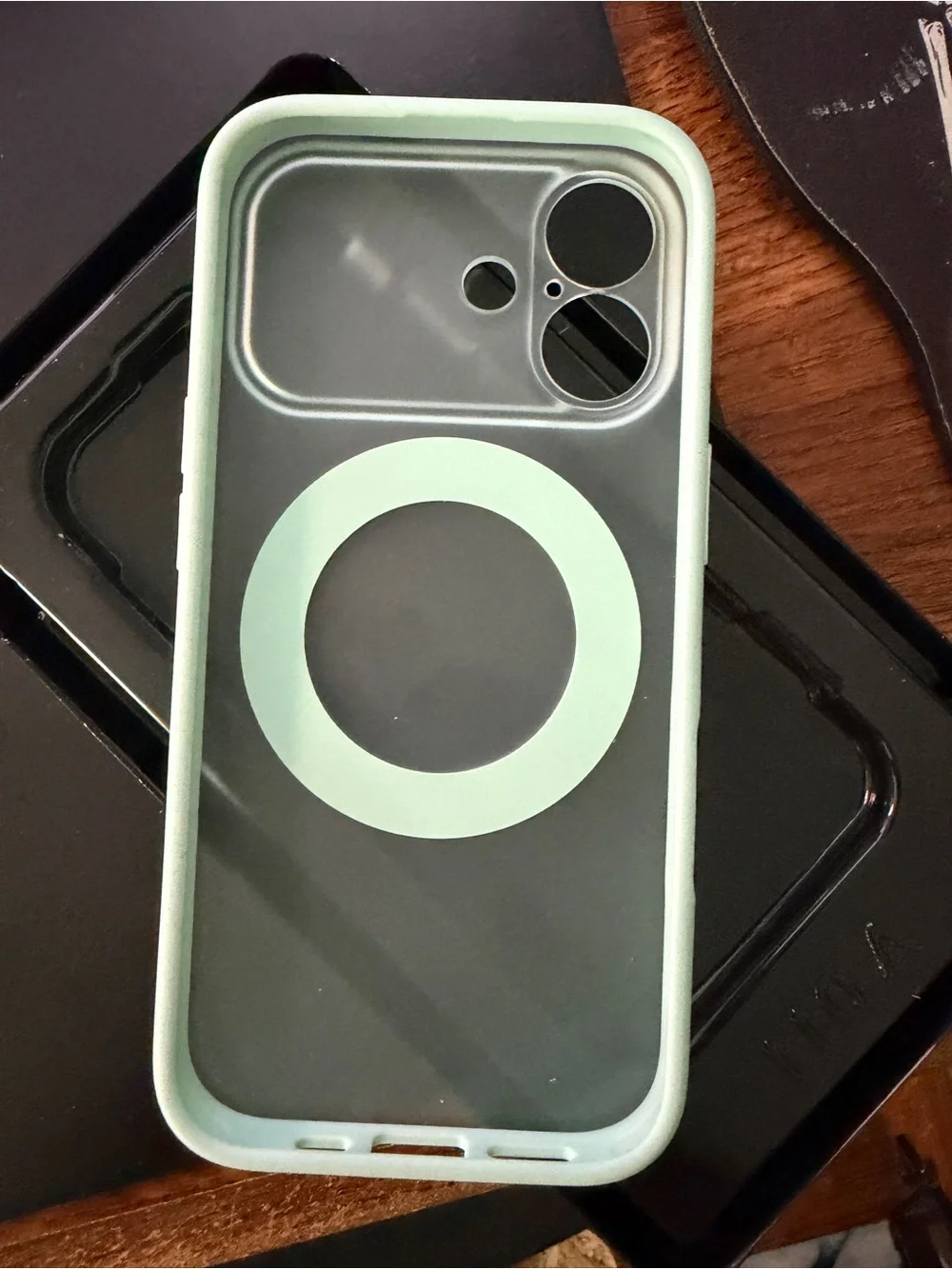 iPhone 17 Chubby Cable Case w Ring Stand new in box Sage Green